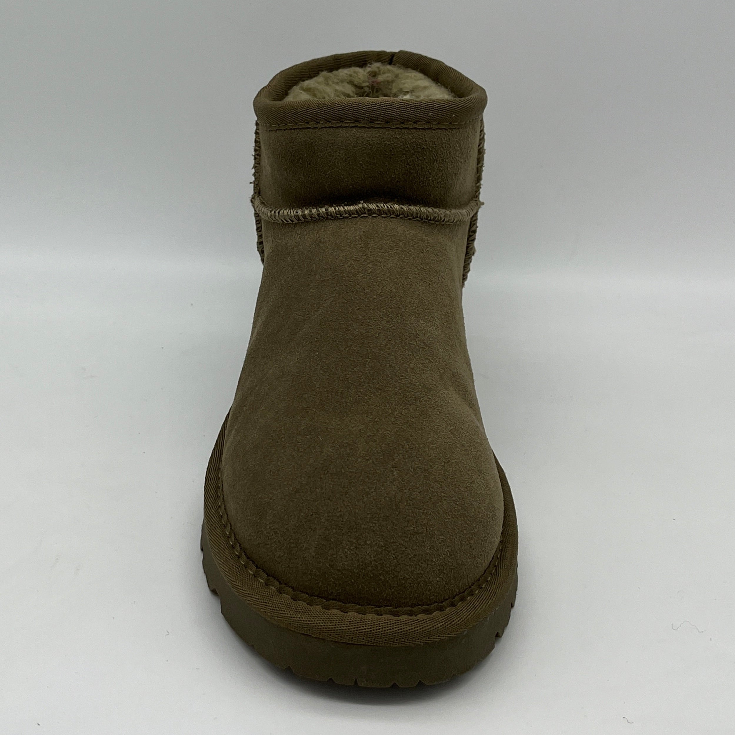 FIRA | Lammfell Boot | khaki