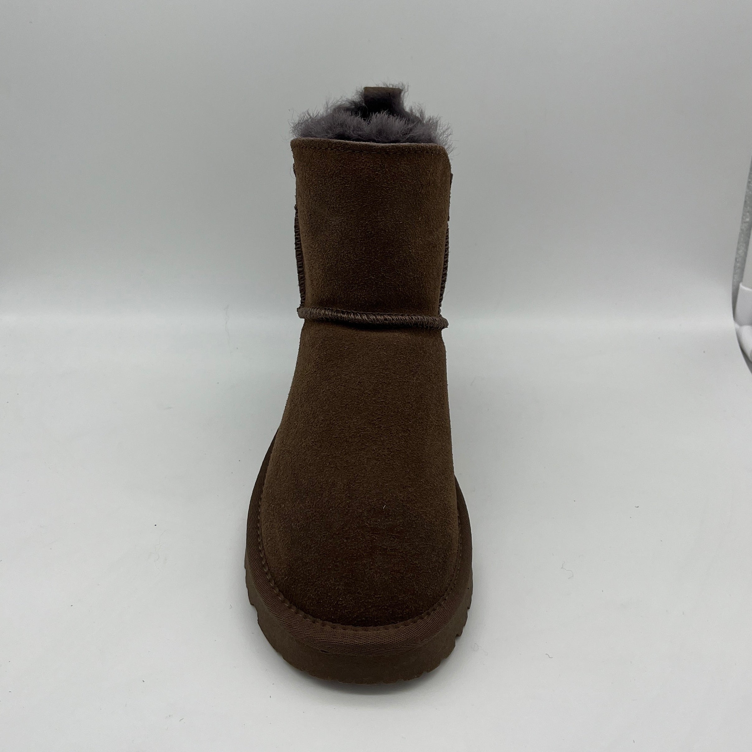 FORI | Lammfell Boot | dark brown