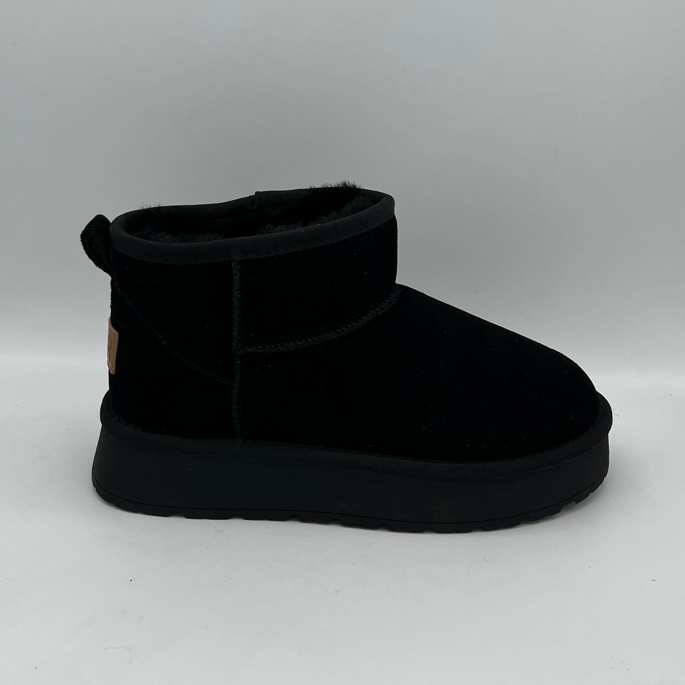 FICO | Lammfell Boot | black