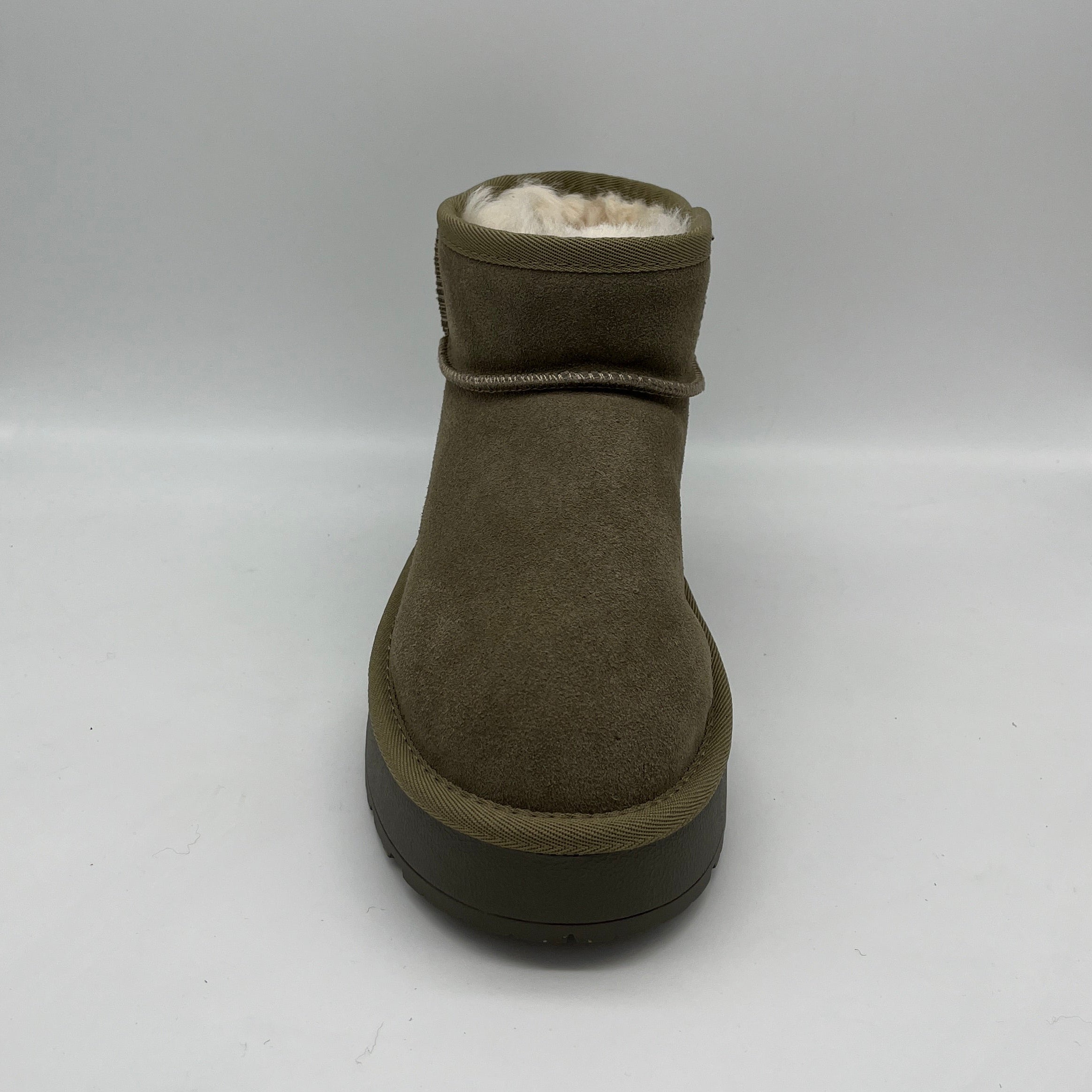 FICO | Lammfell Boot | khaki